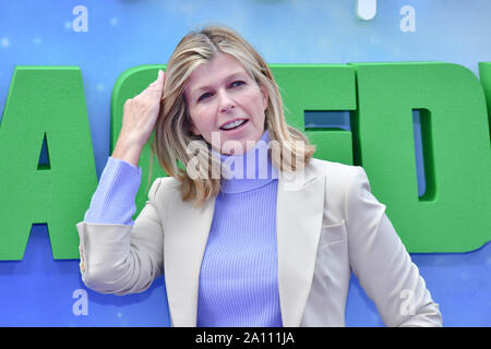 London, Großbritannien. 22 Sep, 2019. Kate Garraway besuchen die Shaun das Schaf Film: Farmageddon, im ODEON LUXE am 22. September 2019, London, UK. Bild Capital/Alamy leben Nachrichten Stockfoto