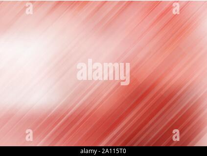 Abstrakt rot gradient Farbe schräg gestreiften Zeilen Textur verschwommenen Hintergrund. Vector Illustration Stock Vektor
