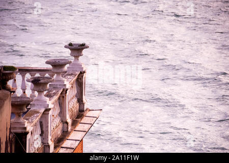 Mittelmeer in Anzio, Italien. Stockfoto