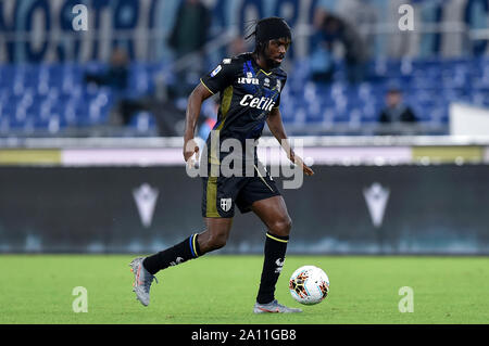 Rom, Italien. 22 Sep, 2019. Gervinho von Parma Calcio in der Serie A Match zwischen Latium und Parma Calcio 1913 im Stadio Olimpico, Rom, Italien Am 22. September 2019. Credit: Giuseppe Maffia/Alamy leben Nachrichten Stockfoto