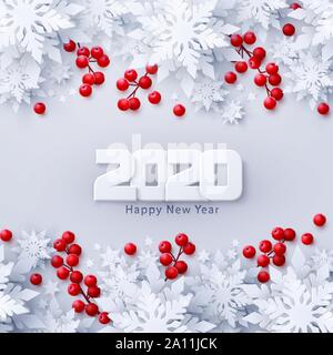 Vektor frohe Weihnachten und Neues Jahr Hintergrund Stock Vektor