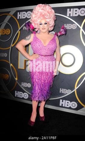 West Hollywood, CA. 22 Sep, 2019. Nina West in der Ankunftshalle für HBO Emmy Awards nach Partei, Pacific Design Center, West Hollywood, CA 22. September 2019. Credit: Elizabeth Goodenough/Everett Collection/Alamy leben Nachrichten Stockfoto