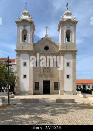 September 2019, Fassade der Muttergottes von Penha De França Kapelle, Vista Alegre Stockfoto