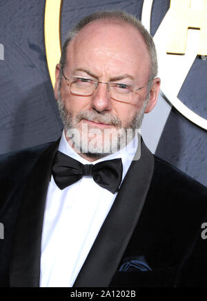 West Hollywood, Kalifornien, USA. 22 Sep, 2019. Schauspieler Liam Cunningham besucht HBO Post Emmy Award Empfang folgenden 71st Primetime Emmy Awards am 22. September 2019 auf der Plaza im Pacific Design Center in West Hollywood, Kalifornien, USA. Credit: Barry King/Alamy leben Nachrichten Stockfoto