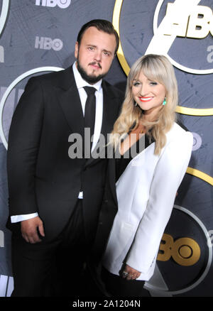 West Hollywood, Kalifornien, USA. 22 Sep, 2019. Schauspieler John Bradley nimmt an HBO Post Emmy Award Empfang folgenden 71st Primetime Emmy Awards am 22. September 2019 auf der Plaza im Pacific Design Center in West Hollywood, Kalifornien, USA. Credit: Barry King/Alamy leben Nachrichten Stockfoto