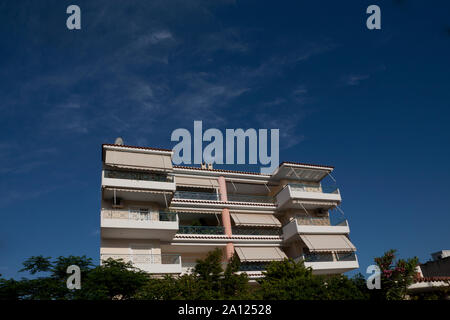 Modernes Appartementhaus vouliagmeni Avenue Athens Attica Griechenland Stockfoto