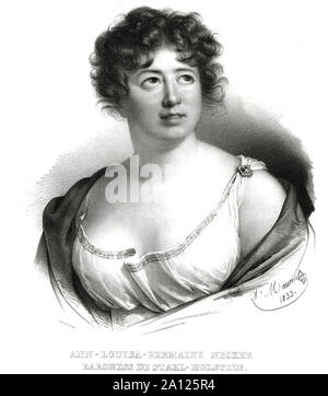 GERMAINE DE STAËL (1766-1817) Französische socialite, Schriftsteller und Historiker Stockfoto