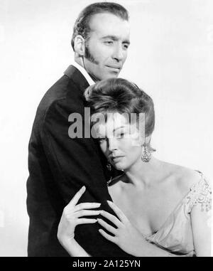 Die zwei GESICHTER VON DR. JEKYLL 1960 Columbia Pictures Film mit Dawn Addams und Christopher Lee Stockfoto