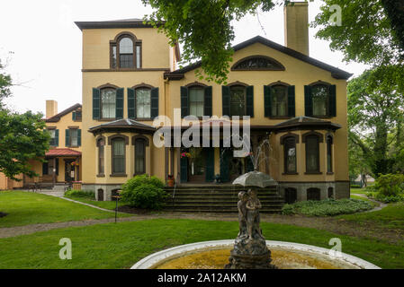 Seward House Museum in Auburn, NY Stockfoto