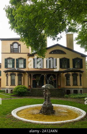 Seward House Museum in Auburn, NY Stockfoto