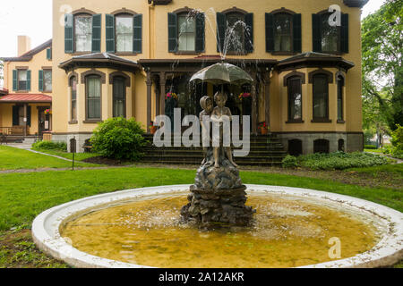 Seward House Museum in Auburn, NY Stockfoto