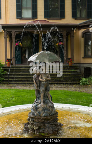 Seward House Museum in Auburn, NY Stockfoto