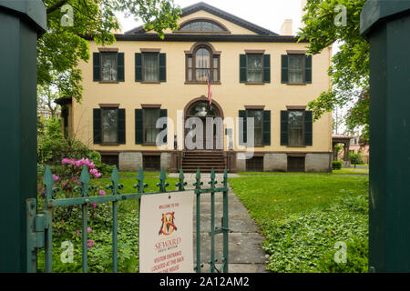 Seward House Museum in Auburn, NY Stockfoto