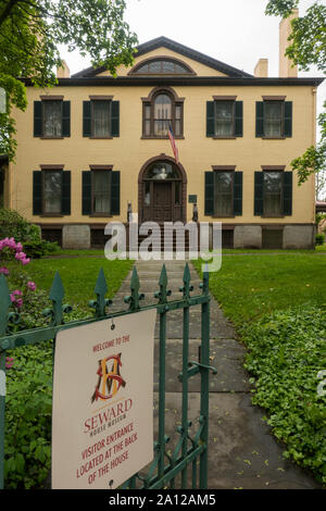 Seward House Museum in Auburn, NY Stockfoto