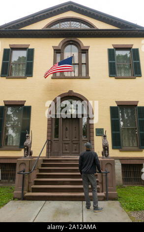 Seward House Museum in Auburn, NY Stockfoto