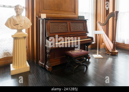 Cayuga Museum of History and Art Auburn NY Stockfoto