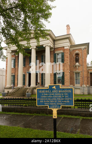 Cayuga Museum of History and Art Auburn NY Stockfoto