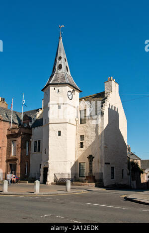 Dunbar Town House Museum und Galerie. High Street, Dunbar, Schottland Stockfoto