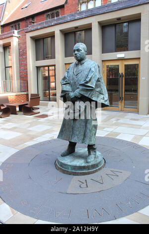 Statue von Dr. Martin Luther King der Universität Newcastle Stockfoto