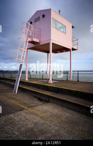 Gebäude der Yacht Master, Cardiff Bay, Großbritannien Stockfoto