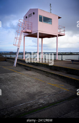 Gebäude der Yacht Master, Cardiff Bay, Großbritannien Stockfoto