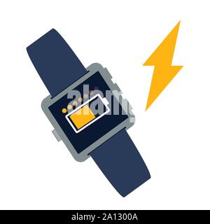 Vector Illustration Smart Electronic whit Medieneinzug wlan Vector Illustration Stock Vektor