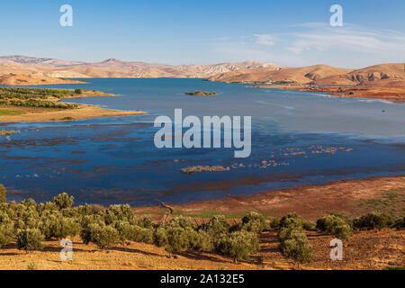 Sidi Chahed Talsperre in Marokko Stockfoto