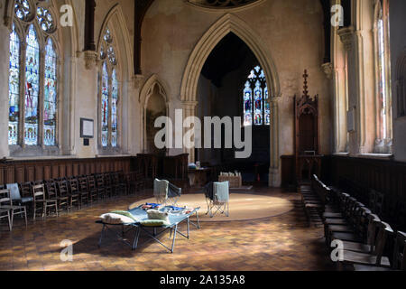 Das an den Erzengel Michael, Kirche von den Kirchen Conservation Trust gespeichert. Booton, Norfolk, Großbritannien Sep 2019 Stockfoto