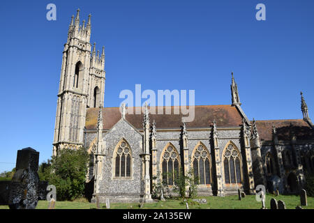 St. Michael, der Erzengel, Kirche von den Kirchen Conservation Trust gespeichert. Booton, Norfolk, Großbritannien Sep 2019 Stockfoto