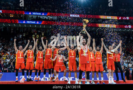 Spanien: FIBA Basketball Weltmeister, China 2019 Stockfoto