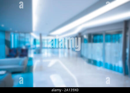 Blured geschäftlichen Hintergrund am Krankenhaus Stockfoto