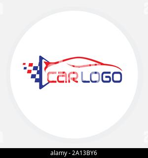 Automotive Logo Design Vector template/auto/Reifen logo Stock Vektor