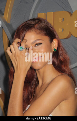 Los Angeles, USA. 22 Sep, 2019. Zendaya 09/22/2019 Die 71. jährlichen Primetime Emmy Awards HBO nach Partei gehalten an der Pacific Design Center in West Hollywood, CA Credit: Cronos/Alamy leben Nachrichten Stockfoto