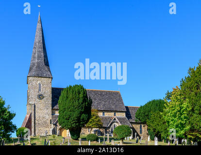 St. Peter ad Vincula Pfarrkirche Wisborough Green, West Sussex, England, Großbritannien Stockfoto