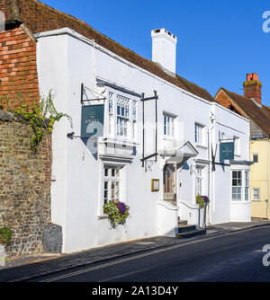 Der Engel Inn - Public House - Engel Straße, Petworth, West Sussex, England, UK. Stockfoto