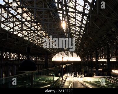 Bahnhof Piccadilly, Manchester Stockfoto