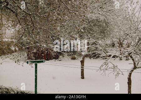 Dordolo Schnee 011210 Stockfoto