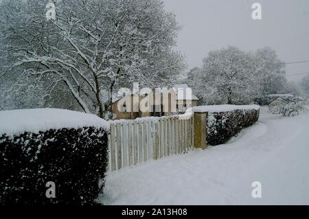 Dordolo Schnee 011210 Stockfoto