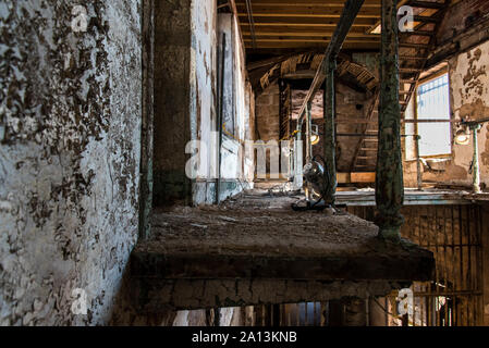 Abgebrochene Östliches Staatszuchthaus in Philadelphia, 07. Stockfoto