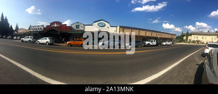 Die Innenstadt von McCall, Idaho Stockfoto