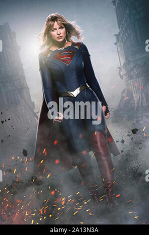 SUPERGIRL 2015 Warner Bros Film mit Melissa Benoist Stockfoto