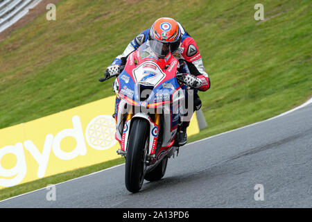 Christian Iddon auf dem Tyco BMW British Superbike 2019 Stockfoto