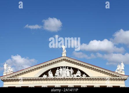 Gewerkschaft Palast der Kultur in Minsk. Stockfoto