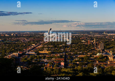 Östlich von Montreal anzeigen Stockfoto