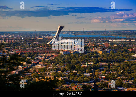 Östlich von Montreal anzeigen Stockfoto