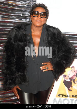 London, Großbritannien. 23 Sep, 2019. Mica Paris besucht die Hitsville, die Herstellung von Motown, UK Premiere im Odeon Luxe, Leicester Square in London. Credit: SOPA Images Limited/Alamy leben Nachrichten Stockfoto