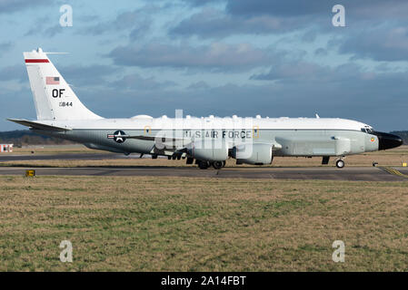 Us Air Force RC-135V Fluss gemeinsame Aufklärer. Stockfoto