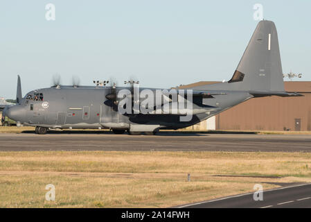United States Air Force in Europa MC-130J an RAF Mildenhall, England. Stockfoto