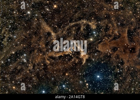 Moleculer Wolken LBN 552. Stockfoto