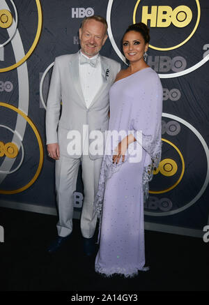 Los Angeles, USA. 22 Sep, 2019. Jared Harris, Allegra Riggio besuchen HBO Offizielle 2019 Emmy nach Partei am 22. September 2019 in Los Angeles, Kalifornien. Credit: Tsuni/USA/Alamy leben Nachrichten Stockfoto